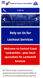 Mobile Screenshot of centralcoastlocksmiths.com.au